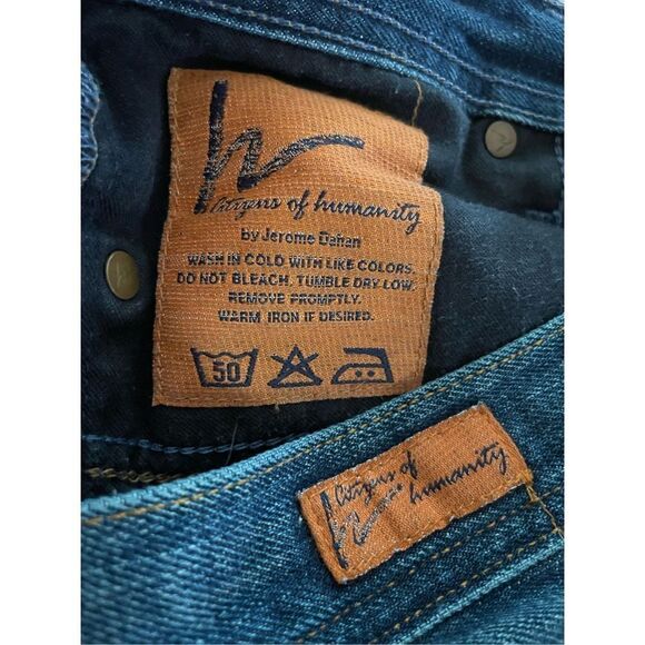 Citizens of humanity Ingrid #002 low waist flare 100% cotton Jeans Size 27 - Picture 3 of 16